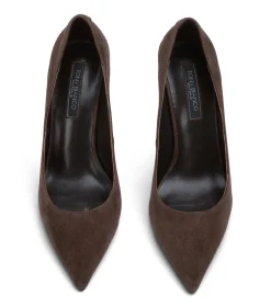 Anja Espresso Suede