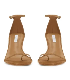 Betti Taupe Suede