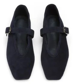 Bobbi Navy Suede