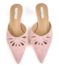 Cammie Blossom Suede