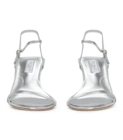 Caprice Silver Nappa Metallic