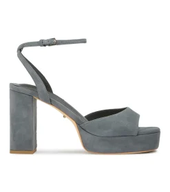 Freya Steel Suede