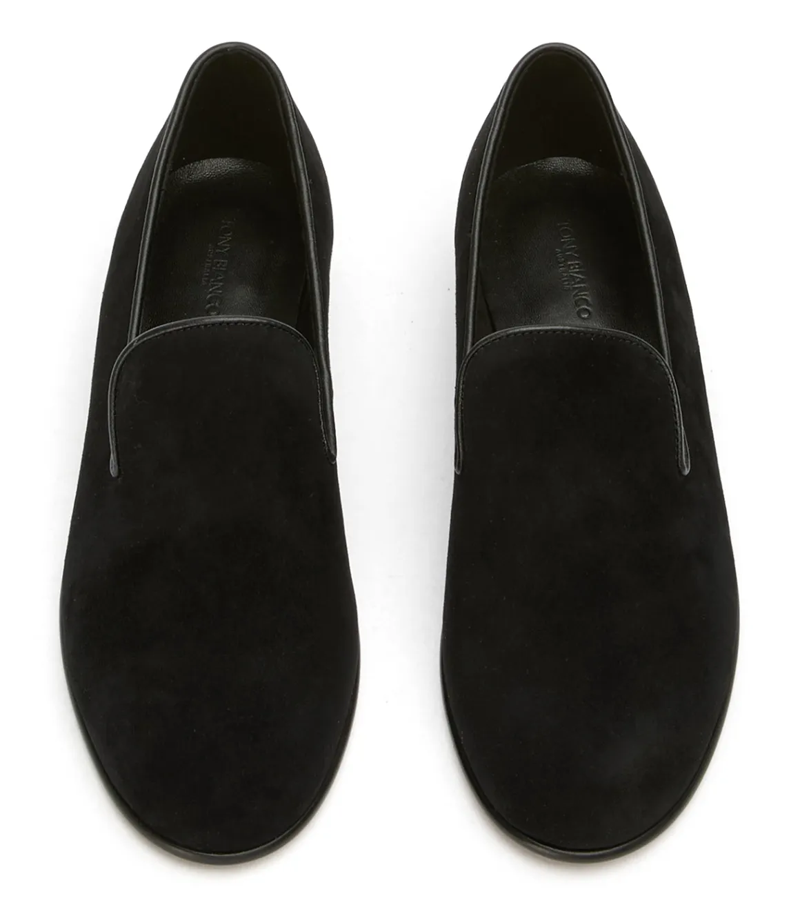 Gezza Black Suede