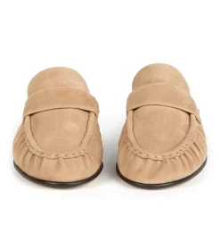 Glacier Wheat Suede