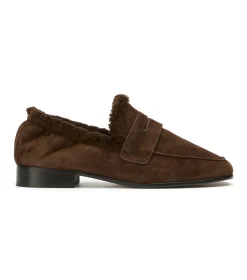 Gloria Espresso Suede/Shearling