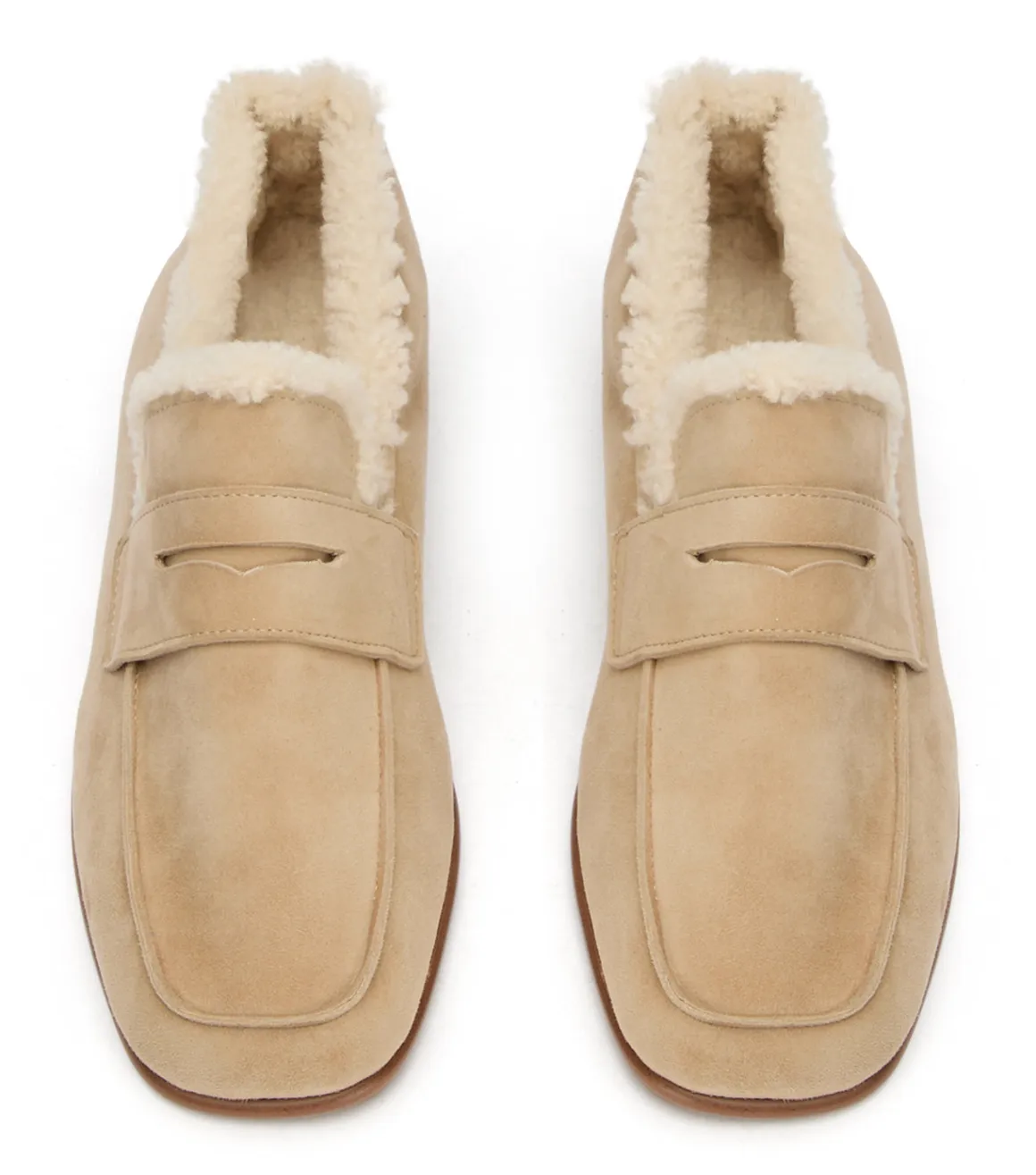Gloria Stone Suede/Shearling