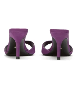 Hallie Purple Nubuck
