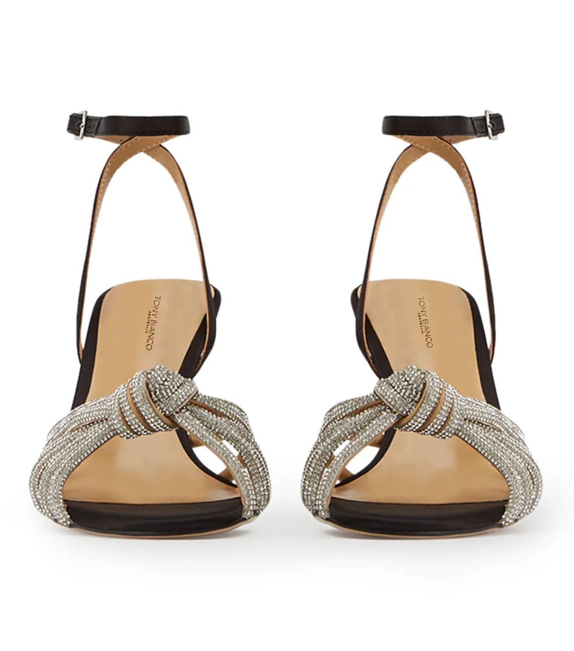 Helena Black Satin