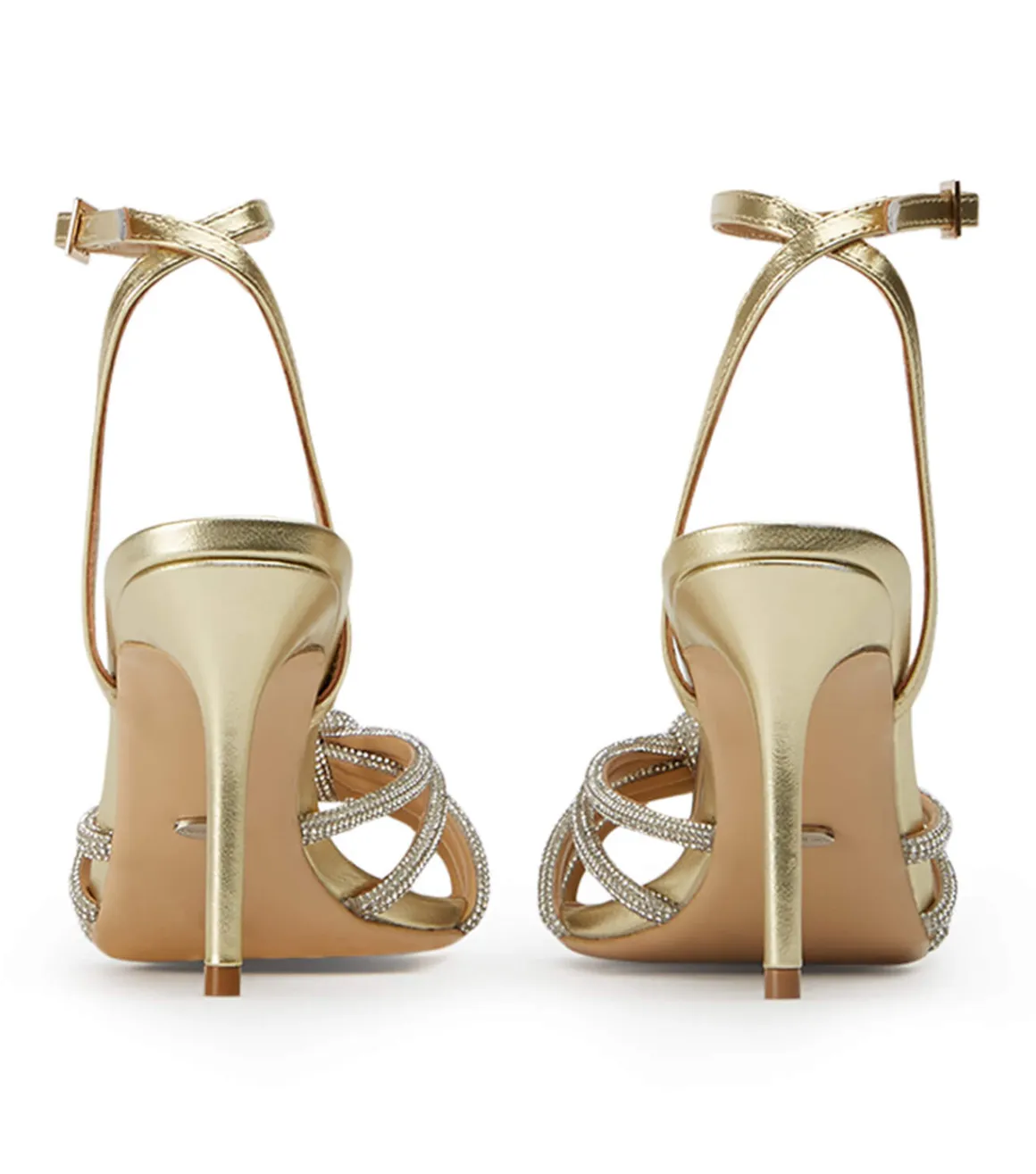 Helena Gold Nappa Metallic