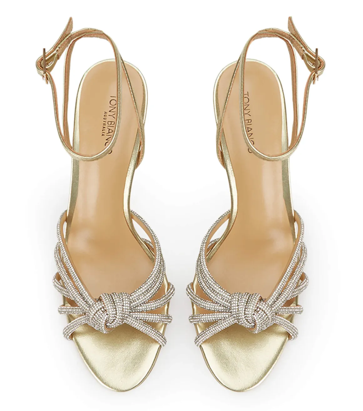 Helena Gold Nappa Metallic