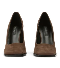 Lila Espresso Nubuck