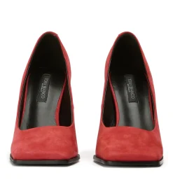 Lila Tomato Nubuck