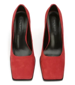Lila Tomato Nubuck