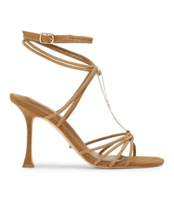 Lonnie Taupe Suede