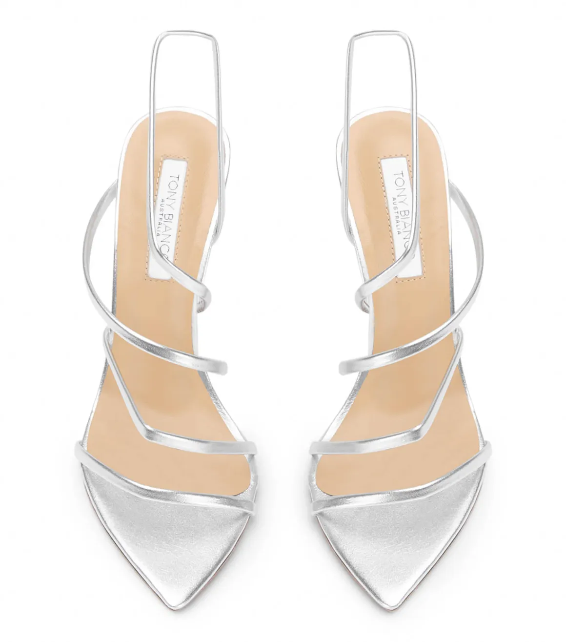 Milana Silver Nappa Metallic