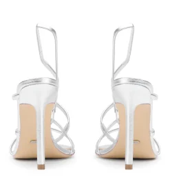 Milana Silver Nappa Metallic
