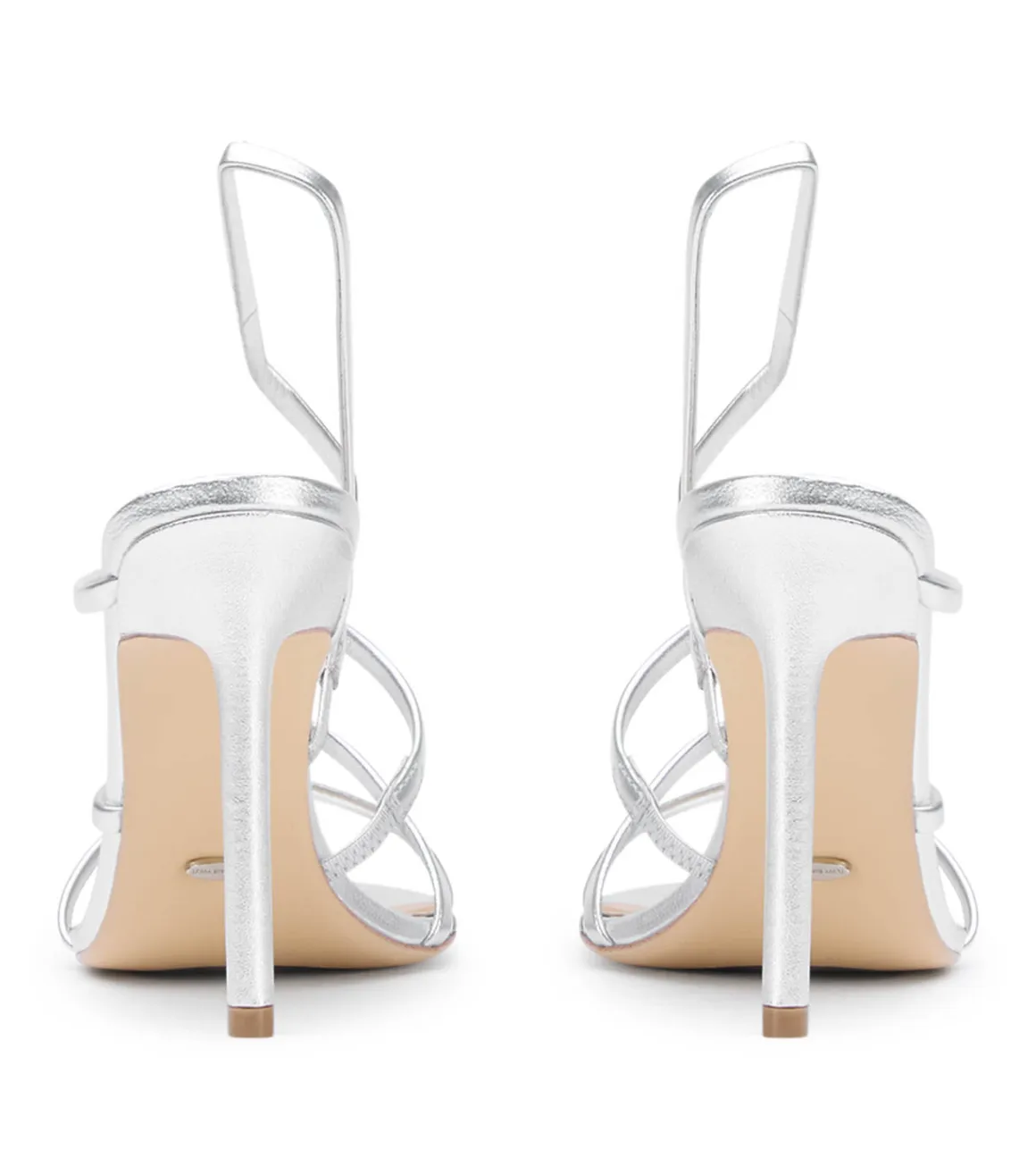 Milana Silver Nappa Metallic