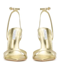 Molly Gold Nappa Metallic