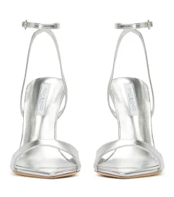 Molly Silver Nappa Metallic