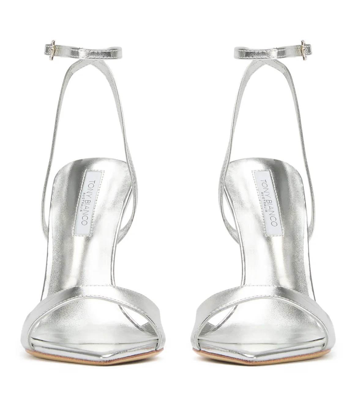 Molly Silver Nappa Metallic