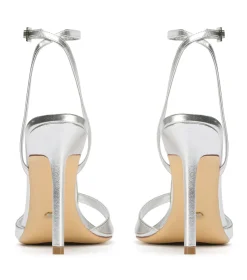 Molly Silver Nappa Metallic
