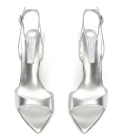 Molly Silver Nappa Metallic