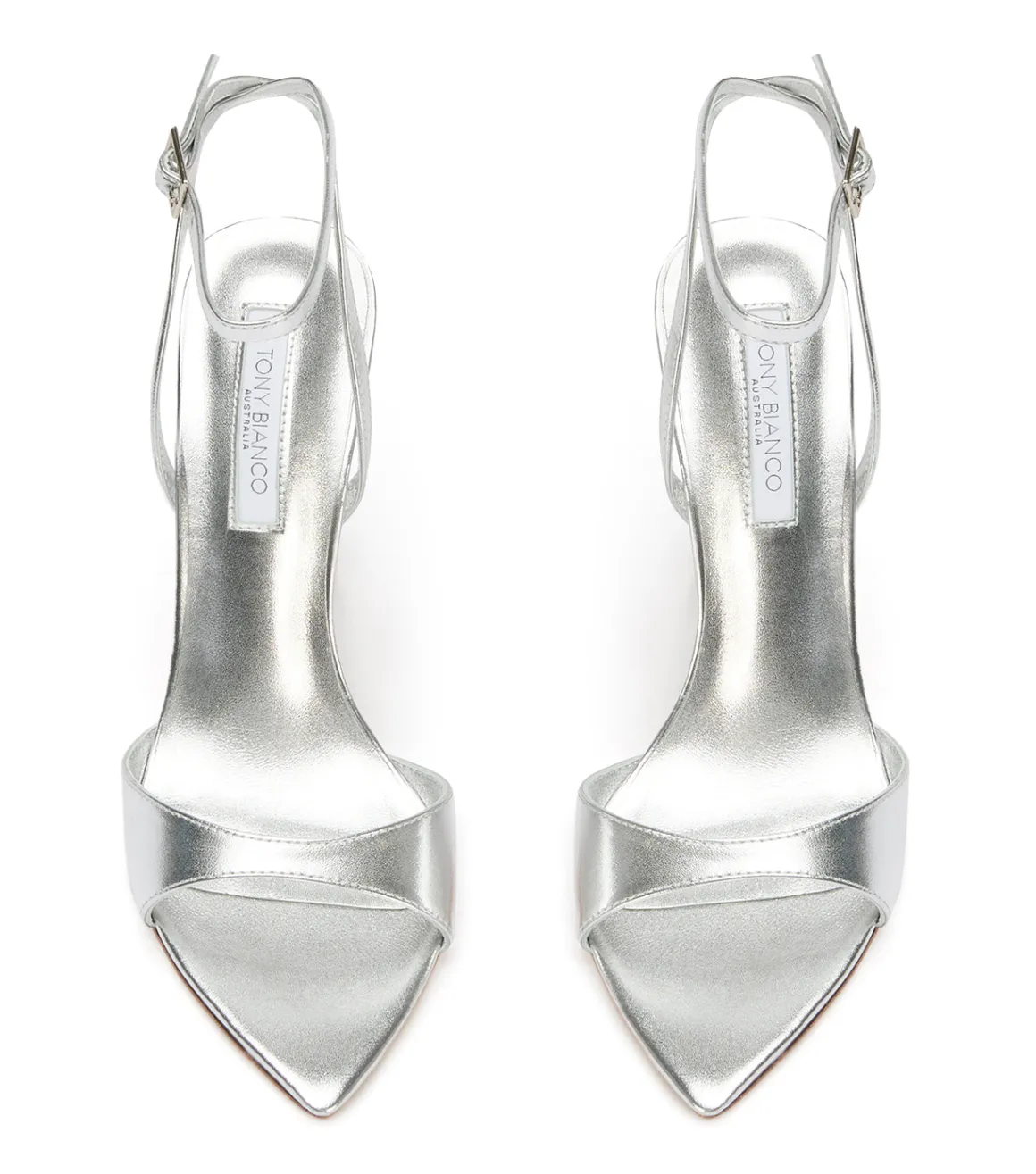 Molly Silver Nappa Metallic