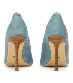Niki Denim Suede