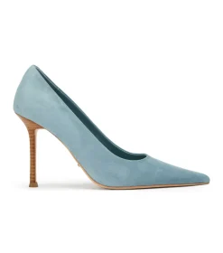 Niki Denim Suede