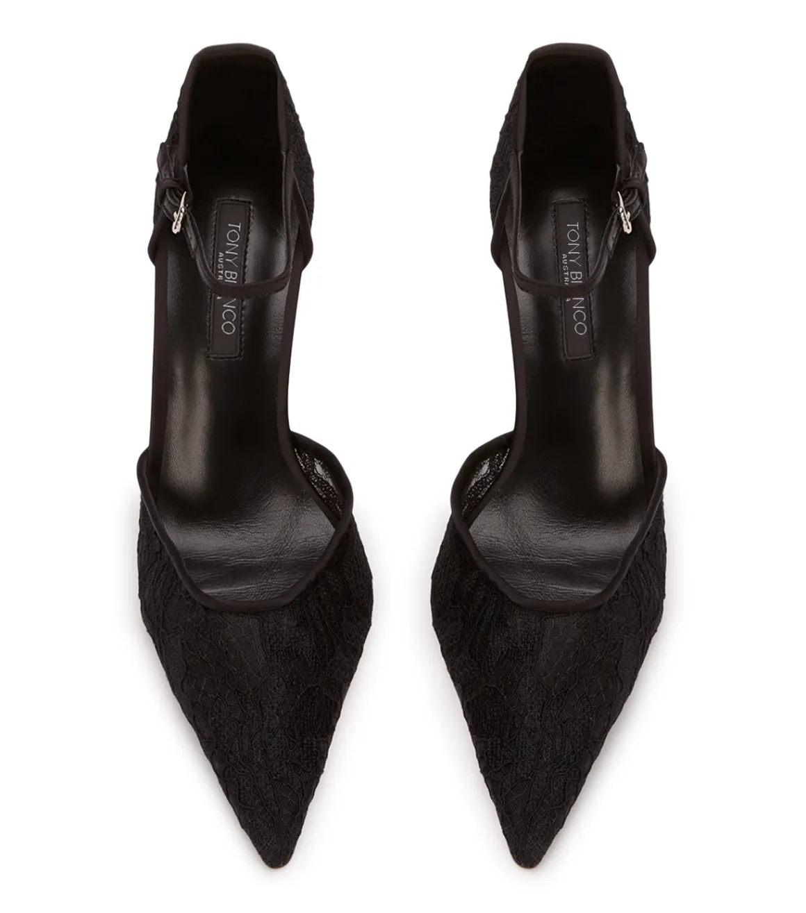 Nina Black Brocade