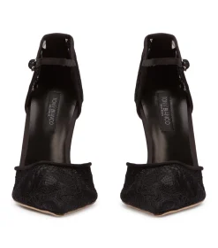 Nina Black Brocade