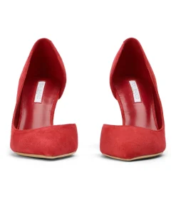 Paris Red Suede