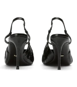 Presh Black Nappa Patent