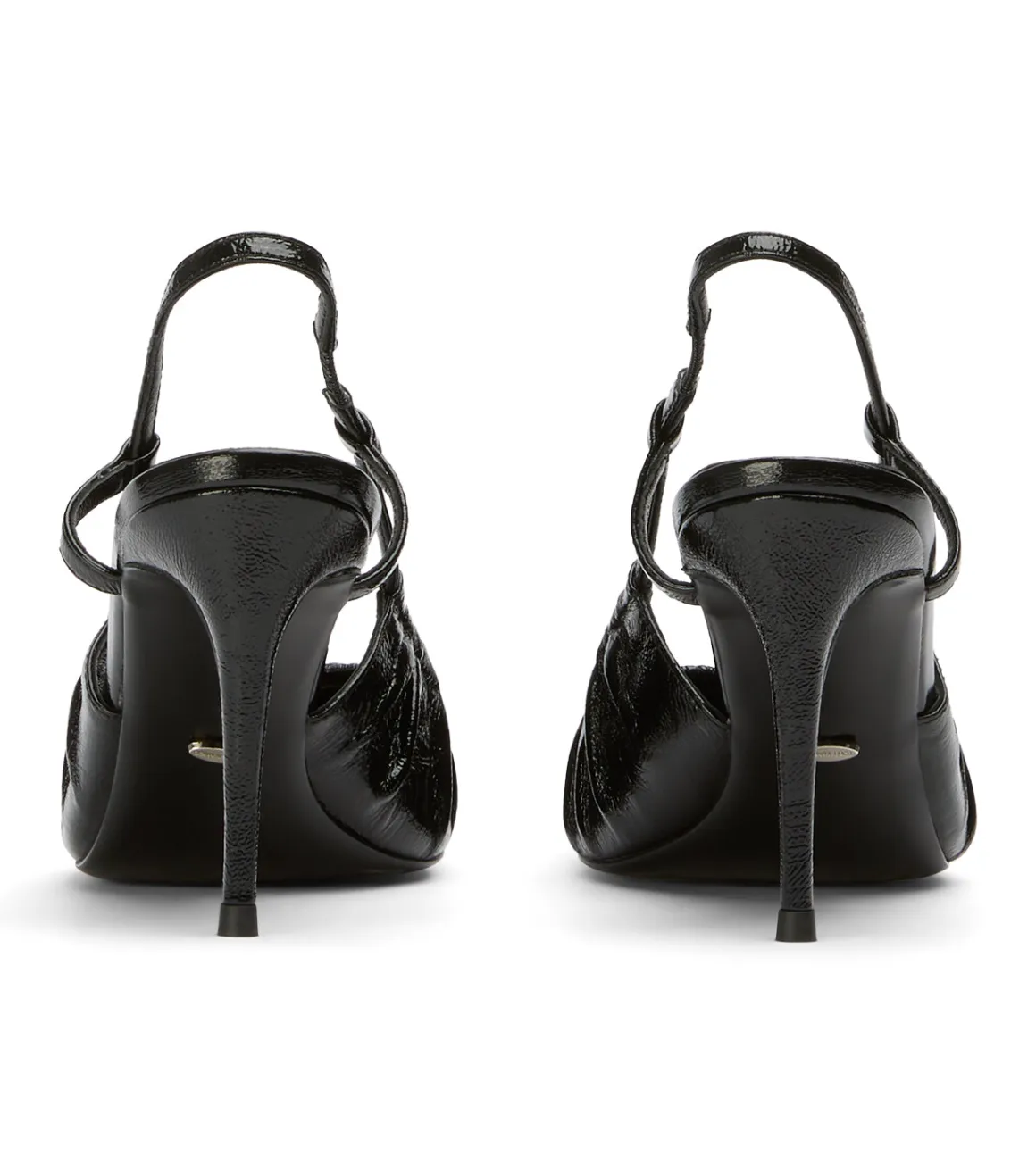 Presh Black Nappa Patent