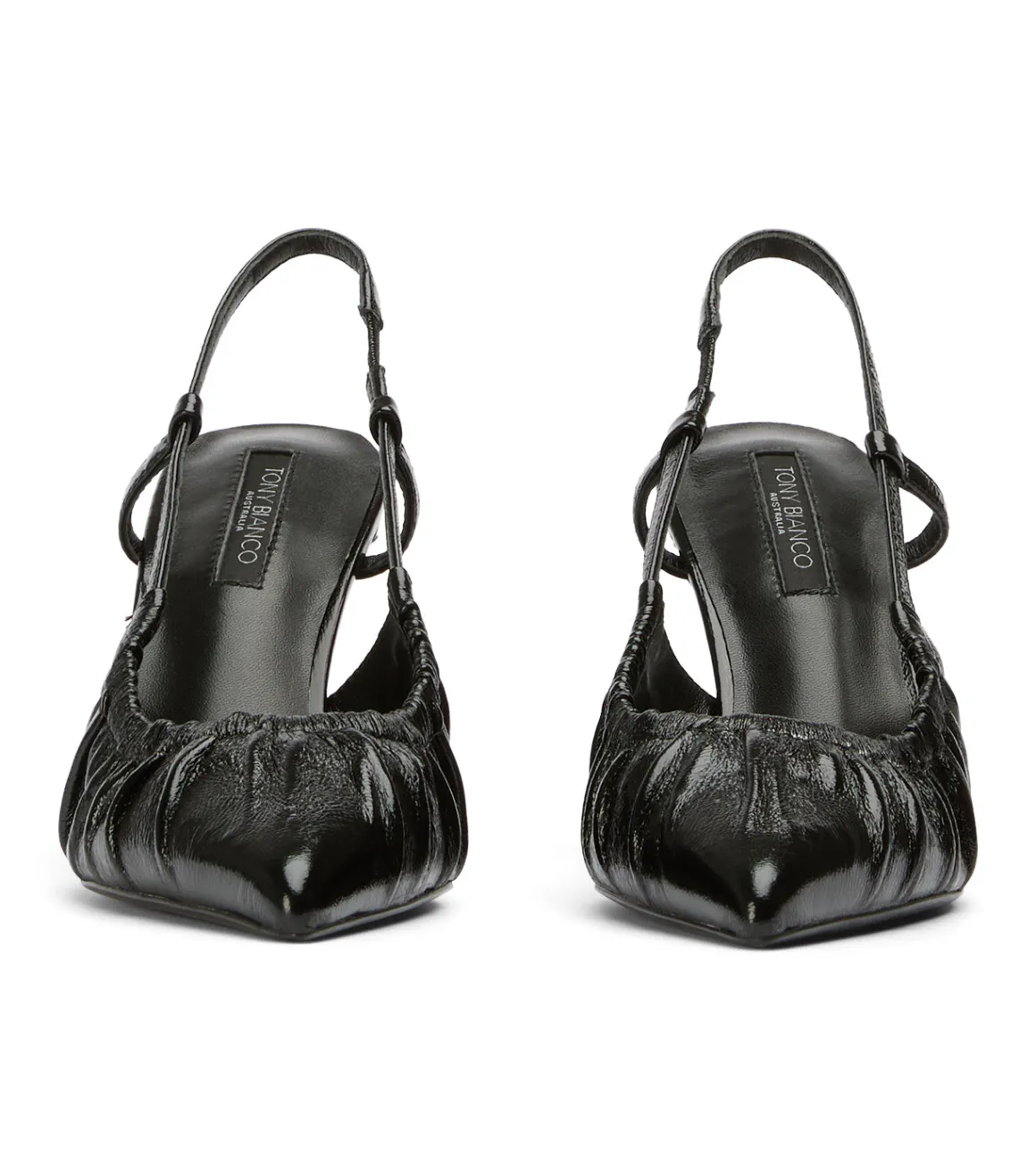 Presh Black Nappa Patent