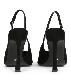 Sassy Black Suede