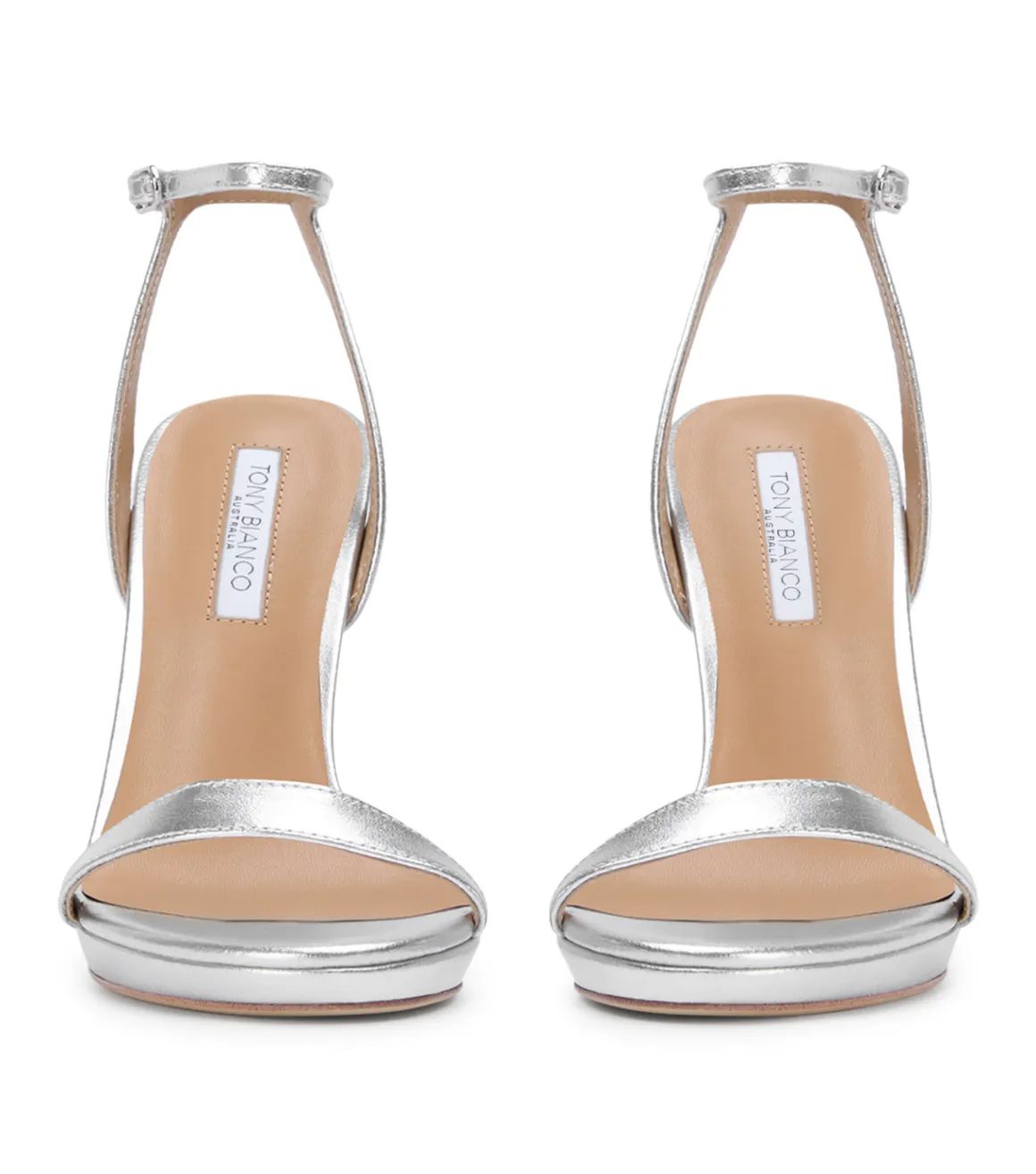 Skye Silver Nappa Metallic