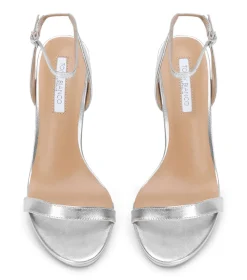 Skye Silver Nappa Metallic