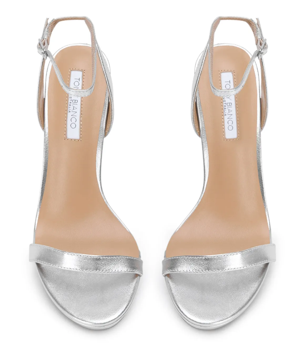 Skye Silver Nappa Metallic