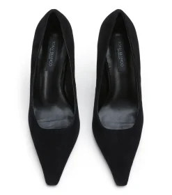 Swish Black Suede