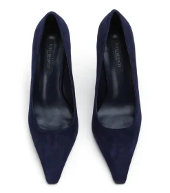 Swish Navy Suede