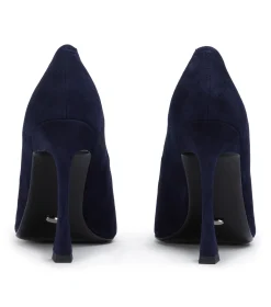 Swish Navy Suede
