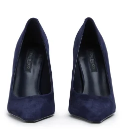 Swish Navy Suede