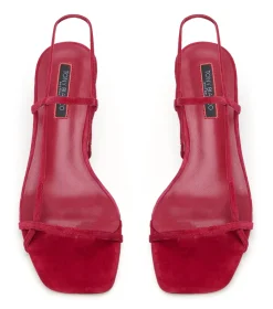 Tiffany Scarlet Suede
