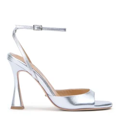 Violet Silver Nappa Metallic